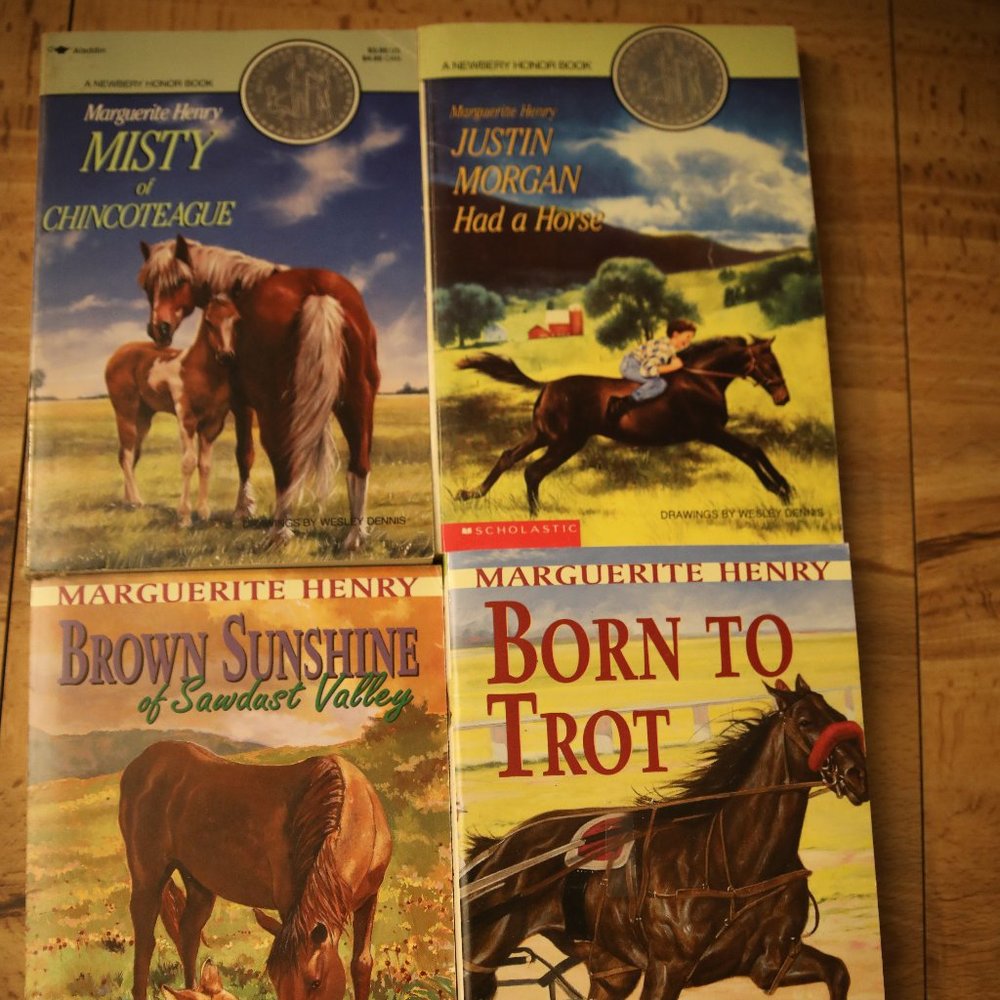 Lot of Marguerite Henry books
